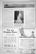 Old 1923 Lady Jarvis Court Gown Sheffield Sports Ground Shell Wrights 20th