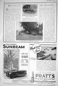 Old 1923 Motoring Aviation Vauxhall Car Calcott Warwickshire Sunbeam 20th