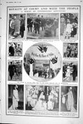 Old 1923 Royalty Court Prince Wales Wedding Abercromby Henry Lucy Tea 20th