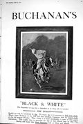 Old 1923 Buchanans Whisky James Horses Black White Advertisement Matu 20th