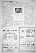 Old 1923 Shell Motor Oil Players Cigarettes Virginia Photgraphy Gordo 20th