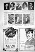 Antique Print 1923 Enos Fruit Salt GFlake Cigarettes Wills Theatre Cabaret 20th