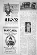 Old 1923 Matoaka Tobacco Cigarettes Theatre Outsider Fortmason Steinw 20th