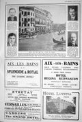 Old 1923 Venice Photograph Hotel Etretat Versailles Regina Bernascon 20th