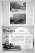Old 1923 Wolseley Twenty Car Vauxhall Fourteen Crossley Motors Lanche 20th