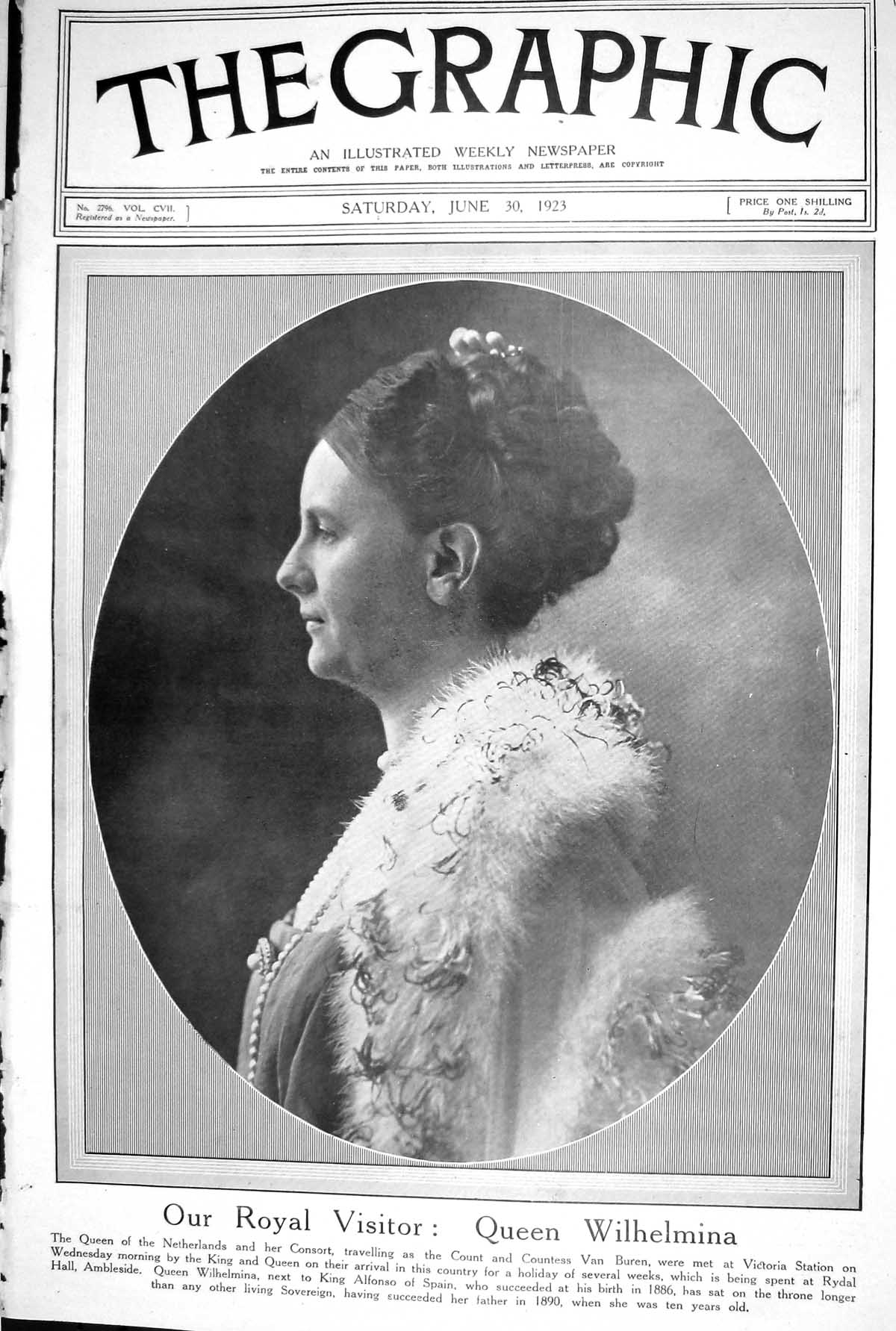 Old 1923 Queen Wilhelmina Royal Horse Show Italy Etna Yolanda Princes 20th
