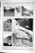 Old 1923 Mountaineering American Andes Tolosa Mountain Thames Tunnel 20th