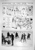 Old 1925 Switzerland Ice Skating Moritz Albert Hall Dance Sun Astrono 20th