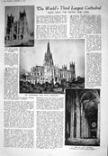 Old 1925 Cathedral Saint John New York Architecture Anzacs Hunting Sa 20th