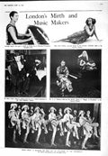 Old 1925 London Music Piccadilly Theatre Ardym Matthews Mayer Phillip 20th