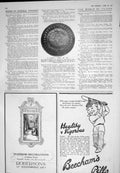 Old 1925 King James I Dish Beechams Pills Robersons Aertex Underwear 20th