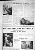 Old 1925 Ghent Architecture Brussels Palais Royal Eastern Railway Fra 20th