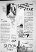 Antique Print 1925 Atco Motor Mower Olva Palm Olive Soap Vat 69 Sanderson 20th