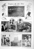 Old 1925 Olympia Horse Show Connaught Halsey Windsor Castle Statue Bu 20th
