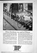 Antique Print 1925 British Petrol Petroleum Gieves Tailoring Travel Goods 20th