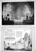 Old Print 1925 St. Paul'S Cathedral Primax Speaker Aeolian Pianola Piano 20th