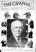 Old 1925 Earl Oxford Asquith Cricket Woolley Ponsford Kobenhayn Swede 20th