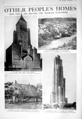 Old 1925 New York Church Clydeside House Sudan Pittsburg Cathedral Se 20th
