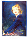 Antique Old Print 1925 State Express Cigarettes Violet Hunt Mrs Jack London