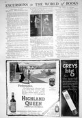Old 1925 Tom Jones Reading Theatre Highland Queen Scotch Whisky Benge 20th