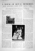Old 1925 Queen Alexandra Duke Clarence King George Marlborough Perleb 20th