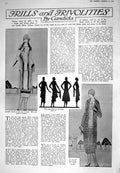 Old 1925 Advertisement Ladies Fashion House Furniture Woman'S Window 20th
