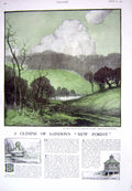 Old 1925 London New Forest Ken Wood Granary Fitzroy Farm Cottage Vale 20th