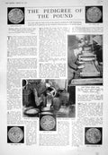 Antique Print 1925 GPenny Washing Shillings Industry Sovereign Ship Repulse