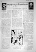 Old Print 1925 Squire Bancroft Augustine Birrell John Haig Scotch Whisky 20th