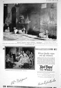 Antique Print 1925 Red Tape Scotch Whisky Goats Sicily Paris Carette Doucet