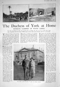 Old 1925 Duke York White Lodge Kano Africa Jungle Poincare Switzerlan 20th
