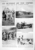 Old 1925 Camel Abyssinia Fuzzy-Wuzzies British Post Africa Railway Tr 20th