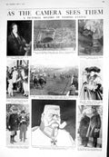 Old 1925 Wembley Football Lion Princess Mary Hindenburg Wales Leptis 20th