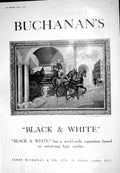 Antique Old Print 1925 Buchanan'S Black White Scotch Whisky Holborn London 20th