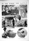 Old 1925 Prince Wales Queen Chelsea Flower Show Muzzled Whippet Dog P 20th