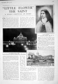 Old 1925 Teresa French Carmelite Nun Kazan Church St. Peter'S Fort Ti 20th