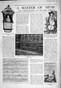 Old 1925 Orlando Gibbons Canterbury Music Virginal Hoffman Wax Anna P 20th