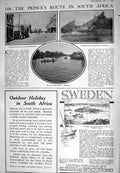Old 1925 Africa Town Hall Kimberley Mud Hoist Zambesi River Fashion B 20th