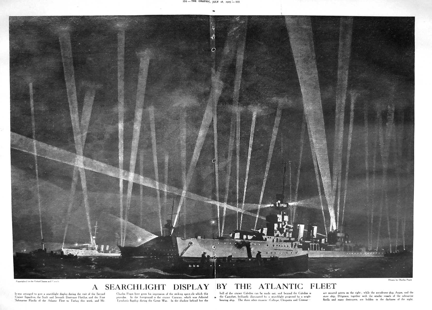 Old 1925 Three Swan Hungerford Inkpen Beacon Searchlight Ship Cruiser 20th