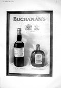 Old Print 1925 Buchanan'S Black White Scotch Whisky Hastings Guise Thomas 20th