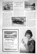 Old 1925 Humber Motor Car Standard Saloon Sunbeam Coupe Scotland Rail 20th