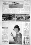 Old 1925 Flying-Boat Supermarine Napier Car Wolseley Lyemmong Grossmi 20th