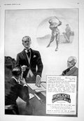 Old Print 1925 Horlick'S Malted Milk Ladies Fashion Frock Taffeta Ribbon 20th