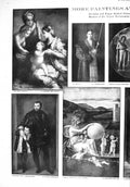 Old 1930 Burlington House Art Holy Family Venus Midas Catherine Sodom 20th