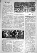 Old 1930 Rugby France Blackheath Racing Club Sport Pantomime Drury Th 20th