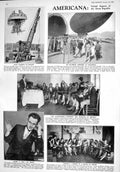 Old 1930 Homer Eakin America College Glendale Airship Vasaila Blucher 20th