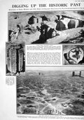 Old 1930 Archaeology Moslem Syria Meskeneh Stucco Tombs Minet-El-Beid 20th