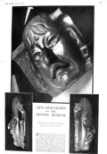 Old 1930 British Museum Three Aspects Ceremonial Mask Central America 20th