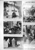 Old 1930 Russia Jews Moscow Church Antichrist Sacrilegious Fire Blasp 20th