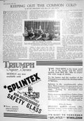 Antique Print 1930 Women Golf Practice London Triumph Crossley Anzora Soap 20th